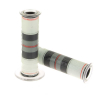 Ariete Lenkergriffe (Paar) Harris EVO 120mm/weiß-schwarz-grau