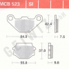 TRW Scheibenbremsbeläge MCB 523 SI mit ABE