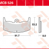 TRW Scheibenbremsbeläge MCB 526 mit ABE
