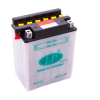 Landport LB14-A2 Vergl.Nr.YB14-A2 DIN51412 12V/14AH Dry-Batterie mit Batteriesäure 134x89x164mm