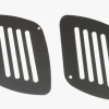 Opticparts Luftschächte, silber eloxal für Gilera Runner silber eloxiert