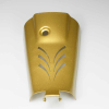 Opticparts Batteriefachabdeckung, gold
