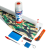Opticparts 1m² Folien-Designset, inkl. Zubehör universal Waldtarnfarben 1m²