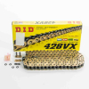 D.I.D X-Ring verstärkte Kette VX, 428, 132 G&B mit Clipschloß / nutzbar bis 22kW (30PS) / bis 250ccm