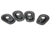 Shin Yo Montageplatten INDY SPACER ISK1 für Mini-Blinker für Kawasaki, schwarz, Set