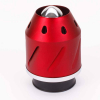 K&S Motor Luftfilter Grenade rot gerade 35/48mm Anschluss (inkl. Adapter)