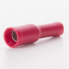 EMC Rundsteckhülse für Kabelquerschnitt 0,5-1,5 mm², Hülsendurchmesser 4 mm, vollisoliert PVC, rot, 100er Pack