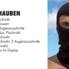 Germas Sturmhaube Baumwolle mit Flachnaht, 1 A Qualität
