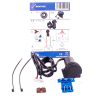 BAAS USB Steckdose mit Schalter und Federdeckel / LED- 2,1A (USB6 )