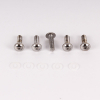Geiwiz Verkleidungsschrauben Edelstahl M6x20 mit Kunstoff U-Scheiben (5er Set)