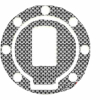 Quattroerre Aufkleber Tankdeckel , (3D Carbonlook)