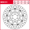 TRW Bremsscheibe MSW211 | schwimmend