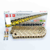 D.I.D Kette X-Ring super verstärkt ZVMX-2 G&G, 525, 108 mit Hohlnietschloß / empfohlen ab 88kW (120PS) / bis 1100ccm