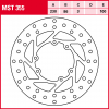 TRW Bremsscheibe MST355 | starr