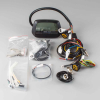 Acewell ACE-5854 Digital Tachometer schwarz mit Drehzahlmesser, Ganganzeige, Temperaturüberwachung, Tankanzeige und vielen weiteren Funktionen