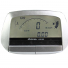 Acewell ACE-5854 Digital Tachometer silber mit Drehzahlmesser, Ganganzeige, Temperaturüberwachung, Tankanzeige und vielen weiteren Funktionen