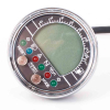 Acewell ACE-2853 - Tachometer und Drehzahlmesser mit Kraftstoffanzeige rund chrom