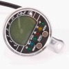 Acewell ACE-2755AP Tachometer und Drehzahlmesser mit Kraftstoffanzeige Alu poliert