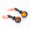 SHIN YO BULL´S-EYE Lenkerblinker, E-geprüft, schwarz, Paar
