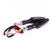 Lampa sequenzieller Led-Blinker Set "GLORY-SQ", schwarze Farbe (90474)