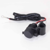 M+S USB Doppeleinbausteckdose mit Spannungswandler und Abdeckung 12 V=/5V=,3,3A Ladestrom