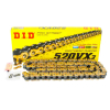 D.I.D Kette X-Ring VX3 520, 102 G&B mit Hohlnietschloß / nutzbar bis 96kW (130PS) / bis 750ccm