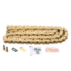D.I.D DID Kette 520 ERVT (Gold) 114 Glieder mit Clipschloß / nutzbar bis 55KW (75PS) / bis 500ccm