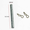 TourMax Bremssattelbolzen PPS-914 Ø6mm x 55,80mm, Splintlöcher Ø1,5mm, Federsplint Draht-Ø1,2