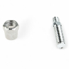 Geiwiz Adapter M10x25mm (Rechtsgewinde Steigung 1,25) auf M8x9,5mm (Rechtsgewinde Steigung 1,50), Mutter M10