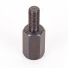Geiwiz Spiegeladapter 8 mm Aussengewinde rechtsgew./ 8 mm Innengewinde (Spiegel) rechtsgew. Schwarz