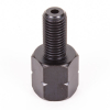 Geiwiz Spiegeladapter schwarz 10mm rechtsge. Außen auf 8mm Linksge. Innen