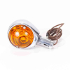 Geiwiz Ochsenauge, Alu poliert, 22mm- Blinker (1 St.)
