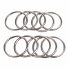 Geiwiz 51,2 x 43,2 x 2,5 (Außen/Innen/Höhe) Krümmerdichtung Alu-Hohlring 10er Pack