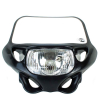 Acerbis Enduro Lampenmaske mit Scheinwerfer schwarz ECE