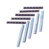Econ Klebegewichte 7 x 5g und 6 x 2,5g Schwarz (10 Riegel Set)