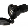 Lampa "DIN-TECH 2" Doppel DIN-Stecker 2700MA, Universale Schnellladung  12/32V