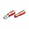 Lampa Kit 40 runde Kabelenden - Rot