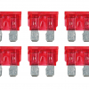 Lampa Smart Led, Set 6 Lamellensicherungen mit LED-Kontrollleuchte, 10A, 12/32V