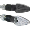 Lampa Atom LED Miniblinker Set 12V - Carbon Design - E-Geprüft