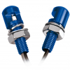 Lampa Mini LED Set mit weißem Licht M8x20 blau