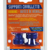 Lampa "Bobbins" Aluminium Montageständeraufnahmeset - M10x1,25 - 1,5cm Loch - blau