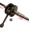 Top Racing Kurbelwelle für Fantic Big Wheel