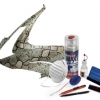 Opticparts 3m² Folien-Designset, inkl. Zubehör universal Tigerphyton