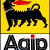 Aufkleber Agip 8,5x11cm