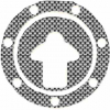 Quattroerre Aufkleber Tankdeckel , (Real fiber)