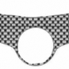Quattroerre Aufkleber Gabelbrücke, (Real fiber)