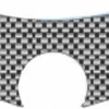 Quattroerre Aufkleber Gabelbrücke, (Real fiber)