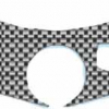 Quattroerre Aufkleber Gabelbrücke, (Real fiber)