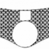 Quattroerre Aufkleber Gabelbrücke, (Real fiber)
