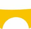 Quattroerre Aufkleber Gabelbrücke, (3D Optik gelb,eloxiert)